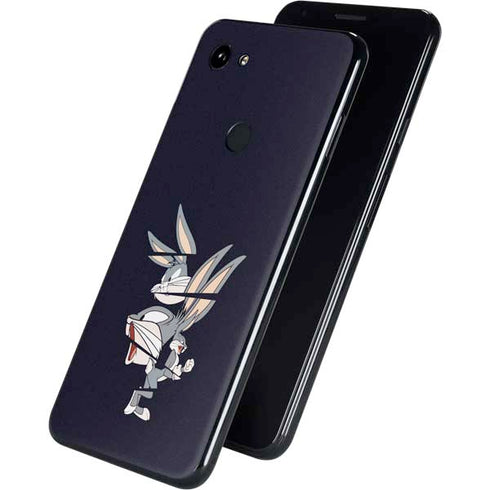Looney Tunes Bugs Bunny Sliced Google Pixel 3a XL Skin